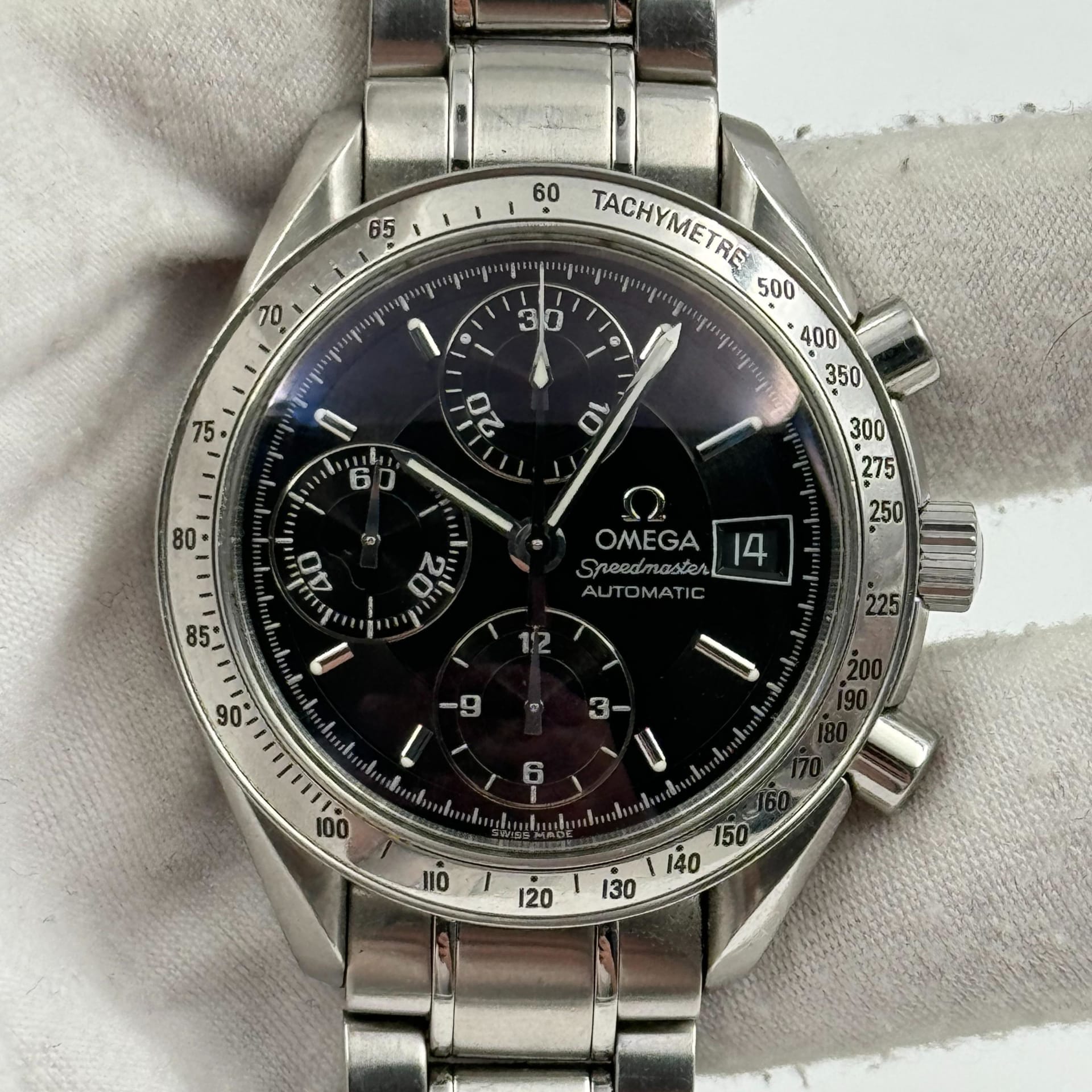 Auction: 2011 Omega Speedmaster Date 39 Steel / Black