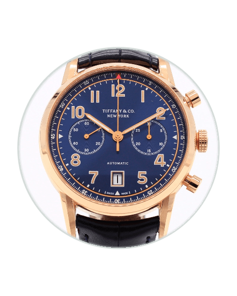 Tiffany CT60 Rose Gold | Authenticated In-House | Bezel