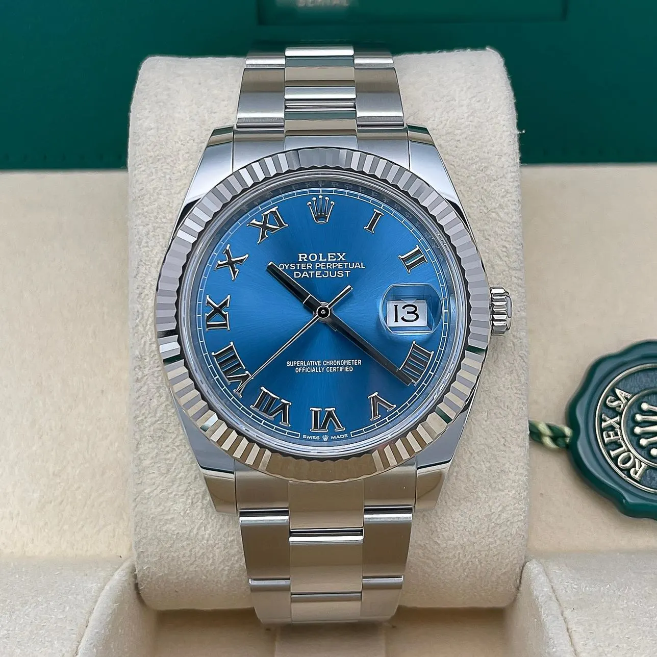 Rolex datejust best sale 41 fluted