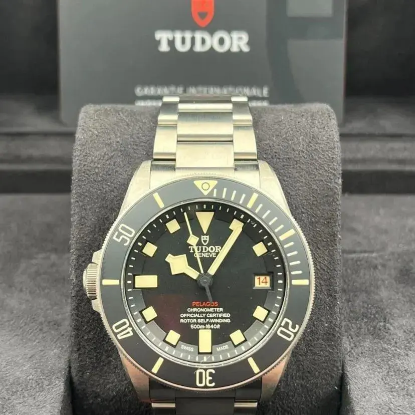 2025 Tudor Pelagos LHD 42 Titanium / Ceramic / Black / Bracelet M25610TNL-0001