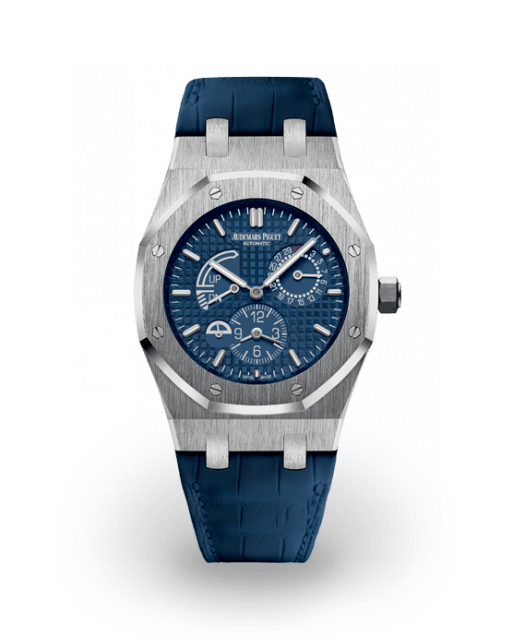 Audemars Piguet  Royal Oak Dual Time 39 / Blue / Alligator 26124ST.OO.D018CR.01  Model Image