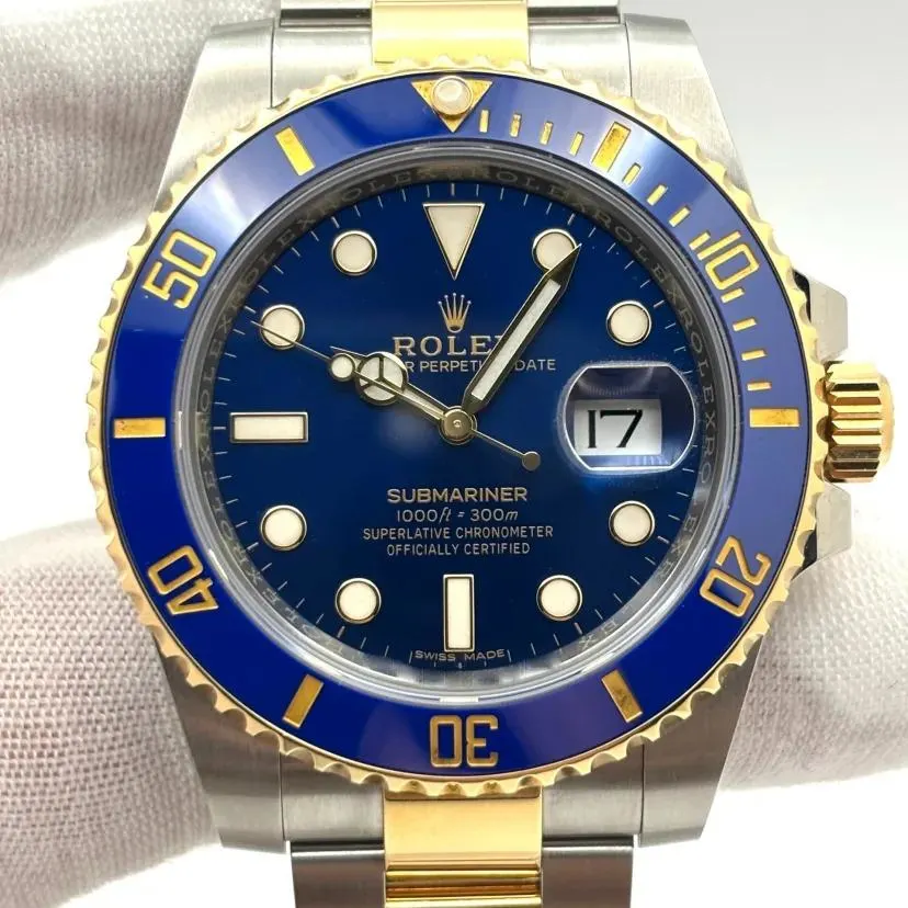 2018 Rolex Submariner Date Two-Tone / Blue 116613LB-0005