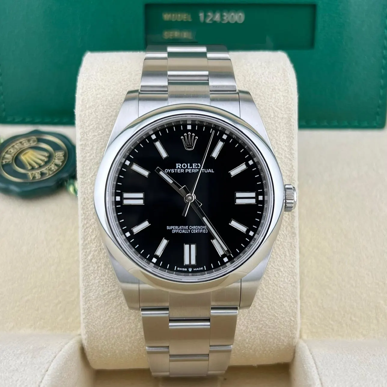 2021 Rolex Oyster Perpetual 41 Black 124300-0002 Listing Image 1