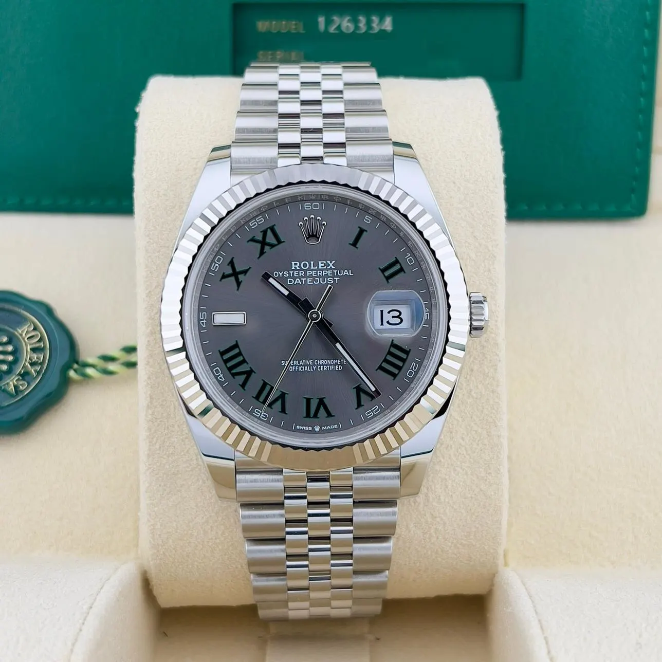 Datejust 41 wimbledon jubilee hot sale