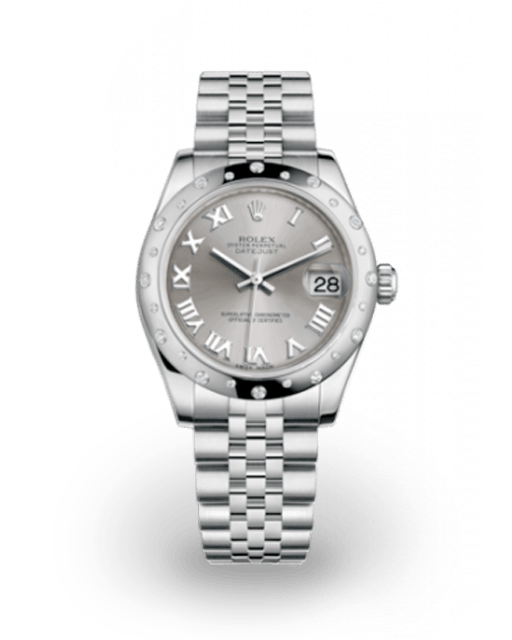 Rolex Datejust 31 Diamond-Set / Gray / Roman / Jubilee 178344-0010  Model Image