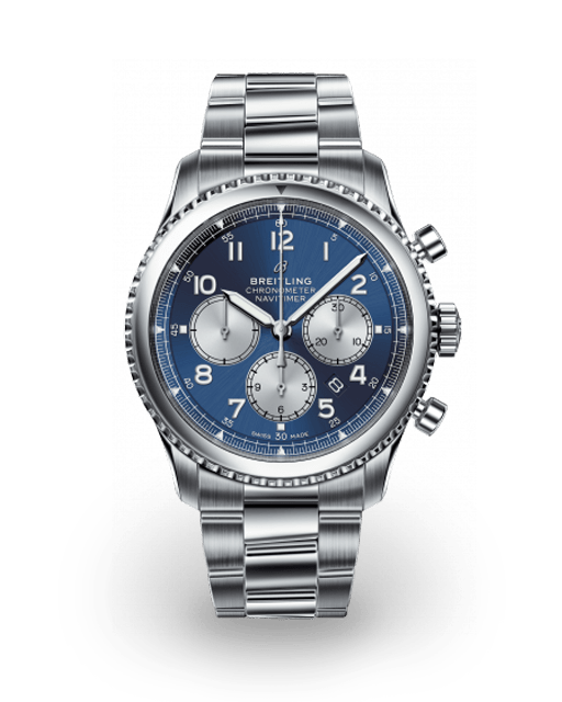Breitling Navitimer B01 Chronograph 43 Stainless Steel Blue