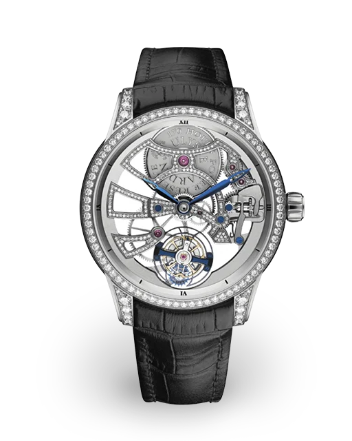 Ulysse Nardin Skeleton Tourbillon Manufacture White Gold & Diamond-Set 1700-129  Model Image