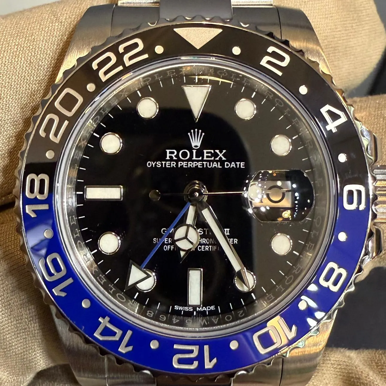 2016 Rolex GMT-Master II "Batman" 116710BLNR