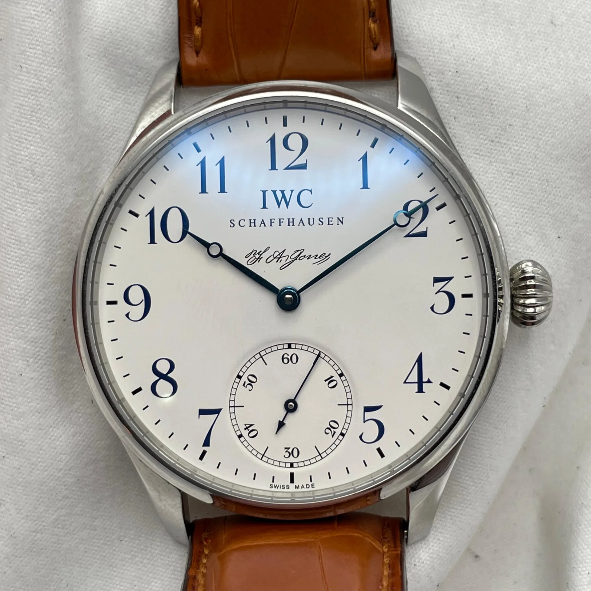 2006 IWC Portuguese F.A. Jones Stainless Steel IW544203 Listing Image