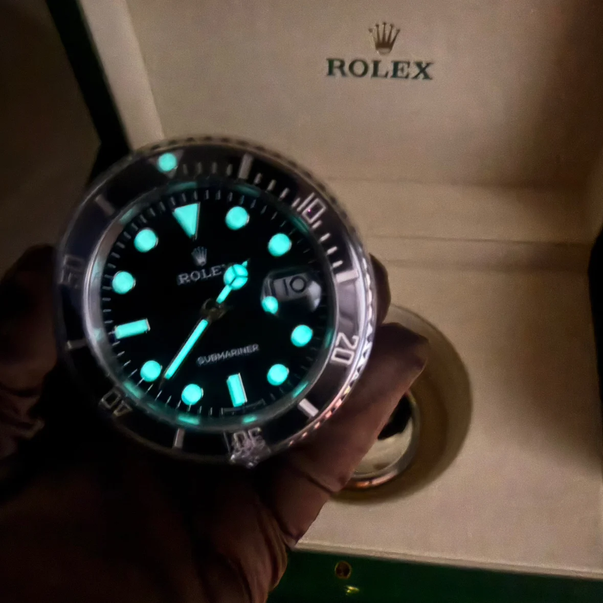 2025 Rolex Submariner Date Desk Clock 909010LN