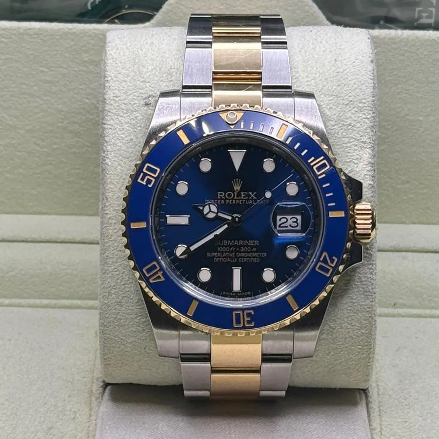 2016 Rolex Submariner Date Two-Tone Blue 116613LB-0005