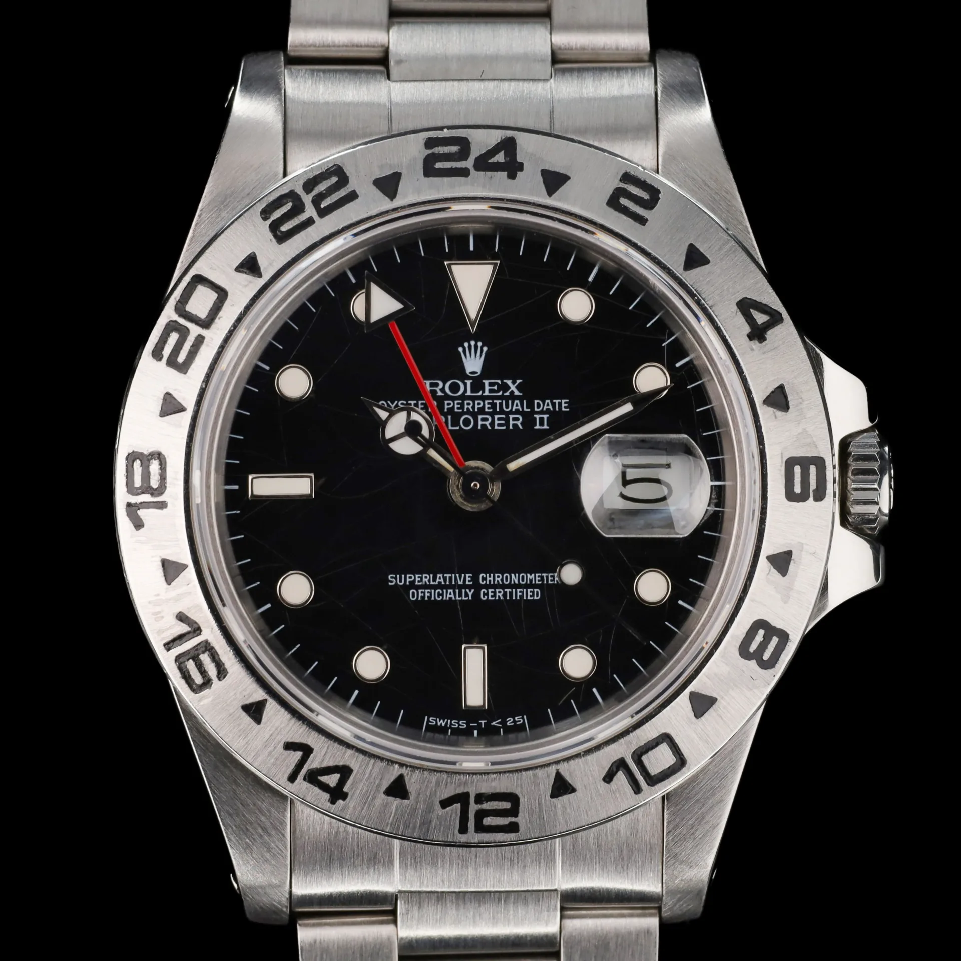 1986 Rolex Explorer II Black 16550