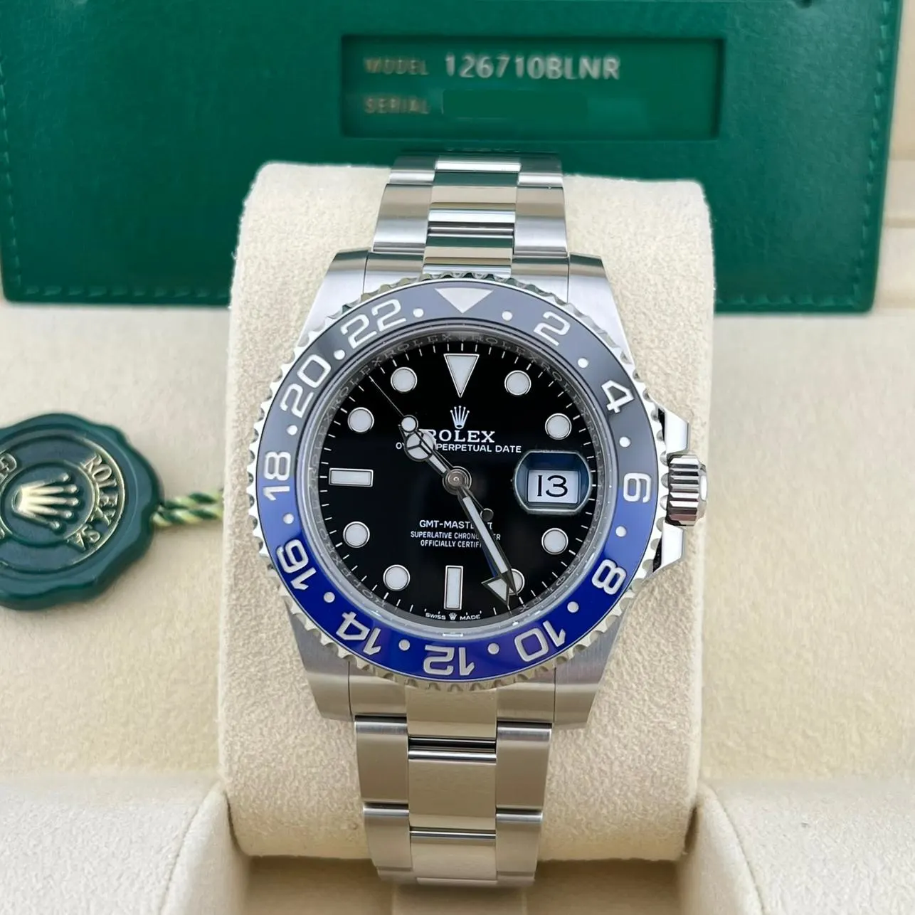 2022 Rolex GMT-Master II "Batman" 126710BLNR-0003 Listing Image 2