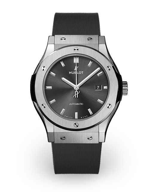 Hublot Classic Fusion Racing Grey 42 Titanium / Gray / Strap  542.NX.7071.LR  Model Image