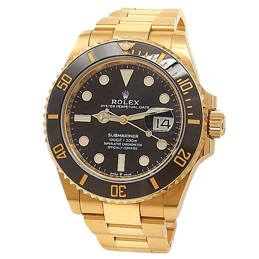 2024 Rolex Submariner Date Yellow Gold / Black 126618LN-0002
