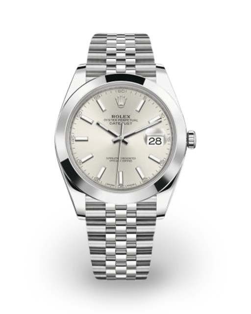 Rolex Datejust 41 Smooth / Silver / Jubilee 126300-0004