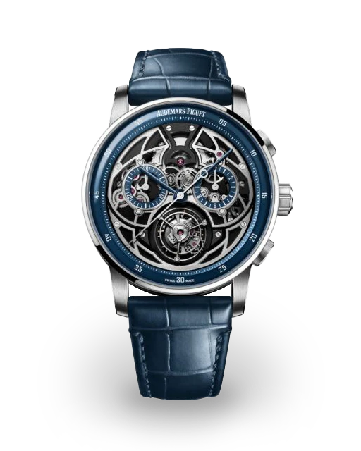 Audemars Piguet  CODE 11.59 Flying Tourbillon Chronograph White Gold / Skeletonized - Limited to 50 Pieces 26399BC.OO.D321CR.01 Model Image