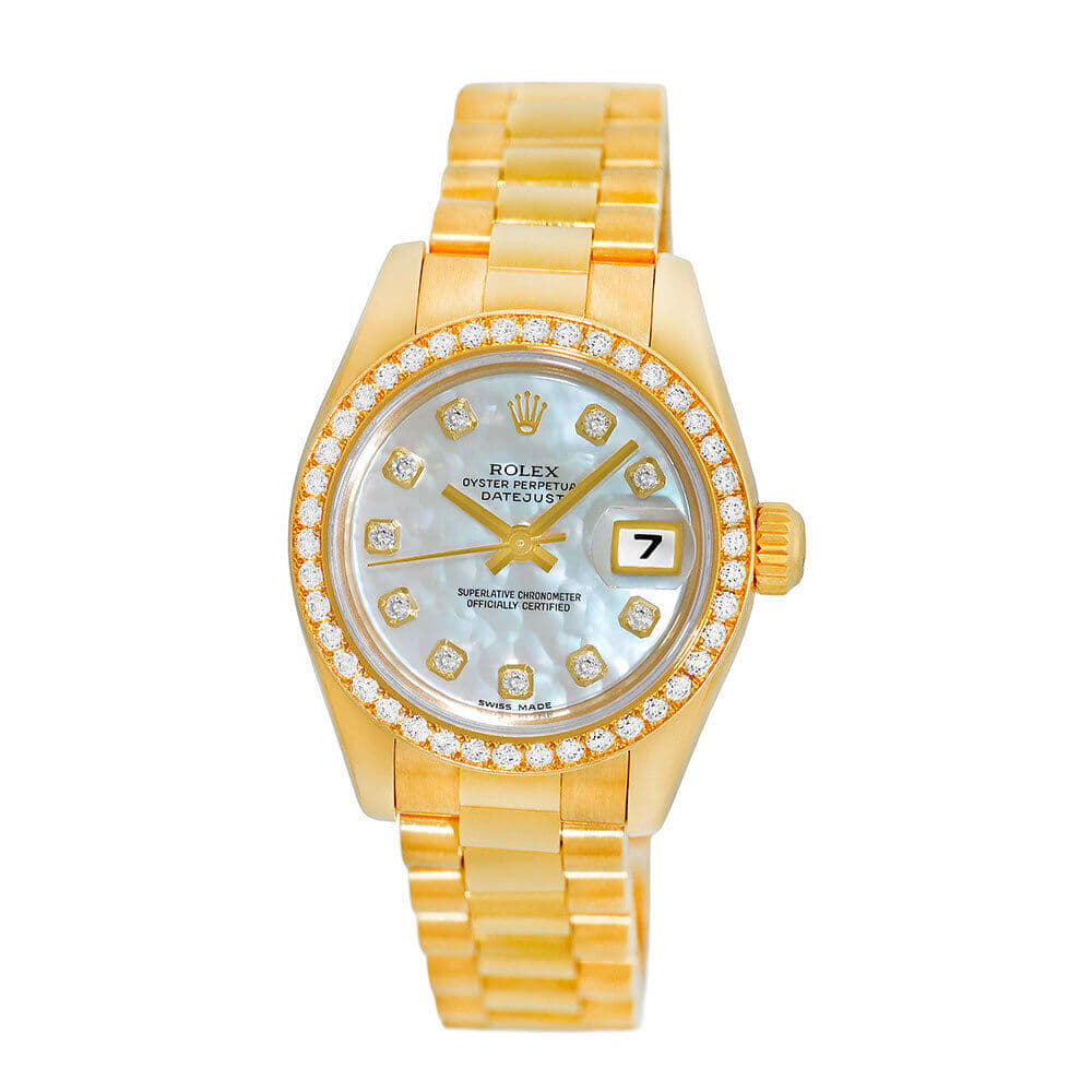 ＭＯＣＯ　オーダー Rolex Lady-Datejust Yellow Gold / MOP / Diamond-Set