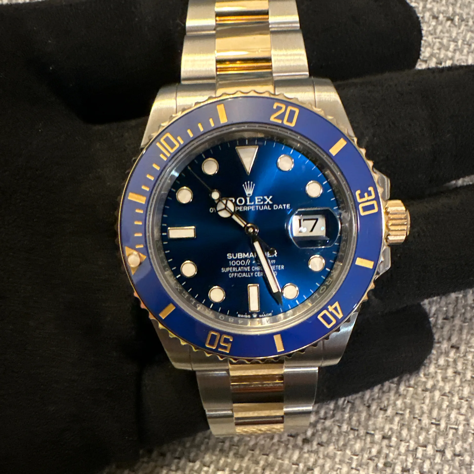 2020 Rolex Submariner Date 41 "Bluesy" 126613LB-0002