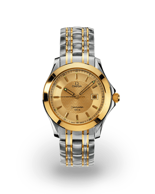 Omega Seamaster 120m Quarz Lady - White Wave Dial - 26 mm