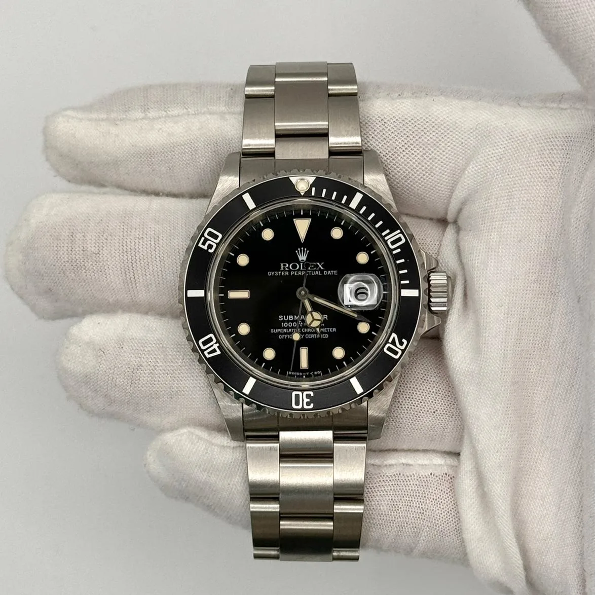 1997 Rolex Submariner Date Tritium 16610