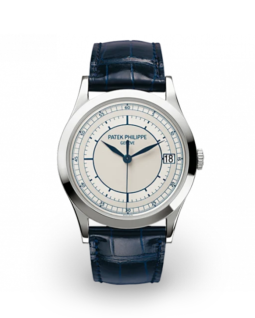 Patek Philippe Calatrava White Gold / Silvered 5296G-001  Model Image