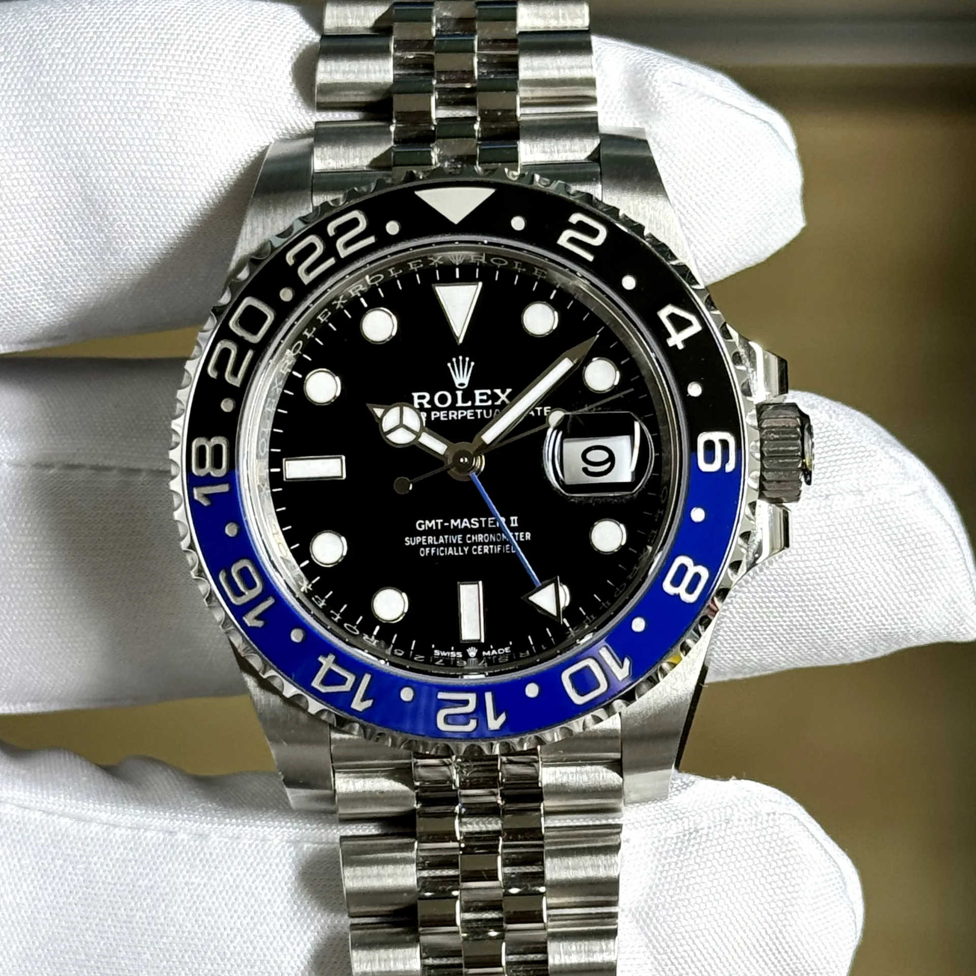 Batgirl Rolex Gmt 126710 Blnr Rolex GMT-Master II 40mm 126710BLNR