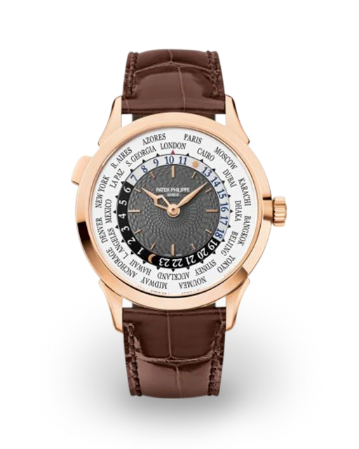 Patek Philippe World Time Rose Gold / Gray 5230R-012  Model Image