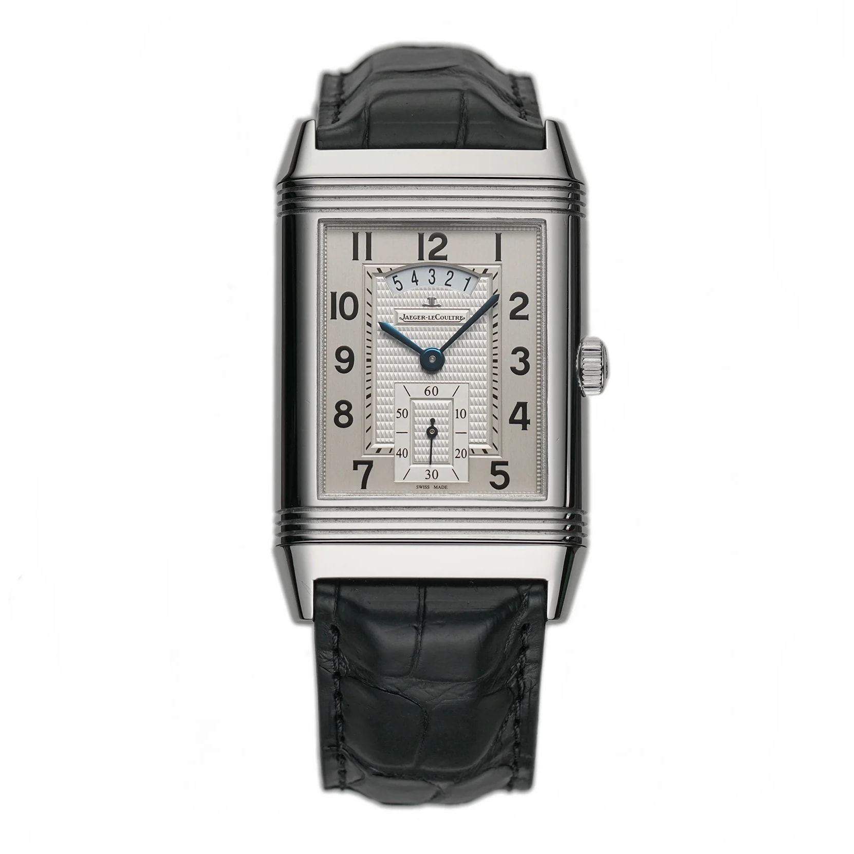 Jaeger-LeCoultre Grande Reverso Duo Steel / Silvered / Arabic