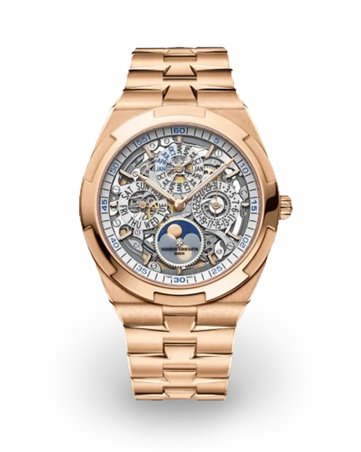 Vacheron Constantin Overseas Ultra-Thin Perpetual Calendar Rose gold / Skeleton / Bracelet 4300V/120R-B547  Model Image