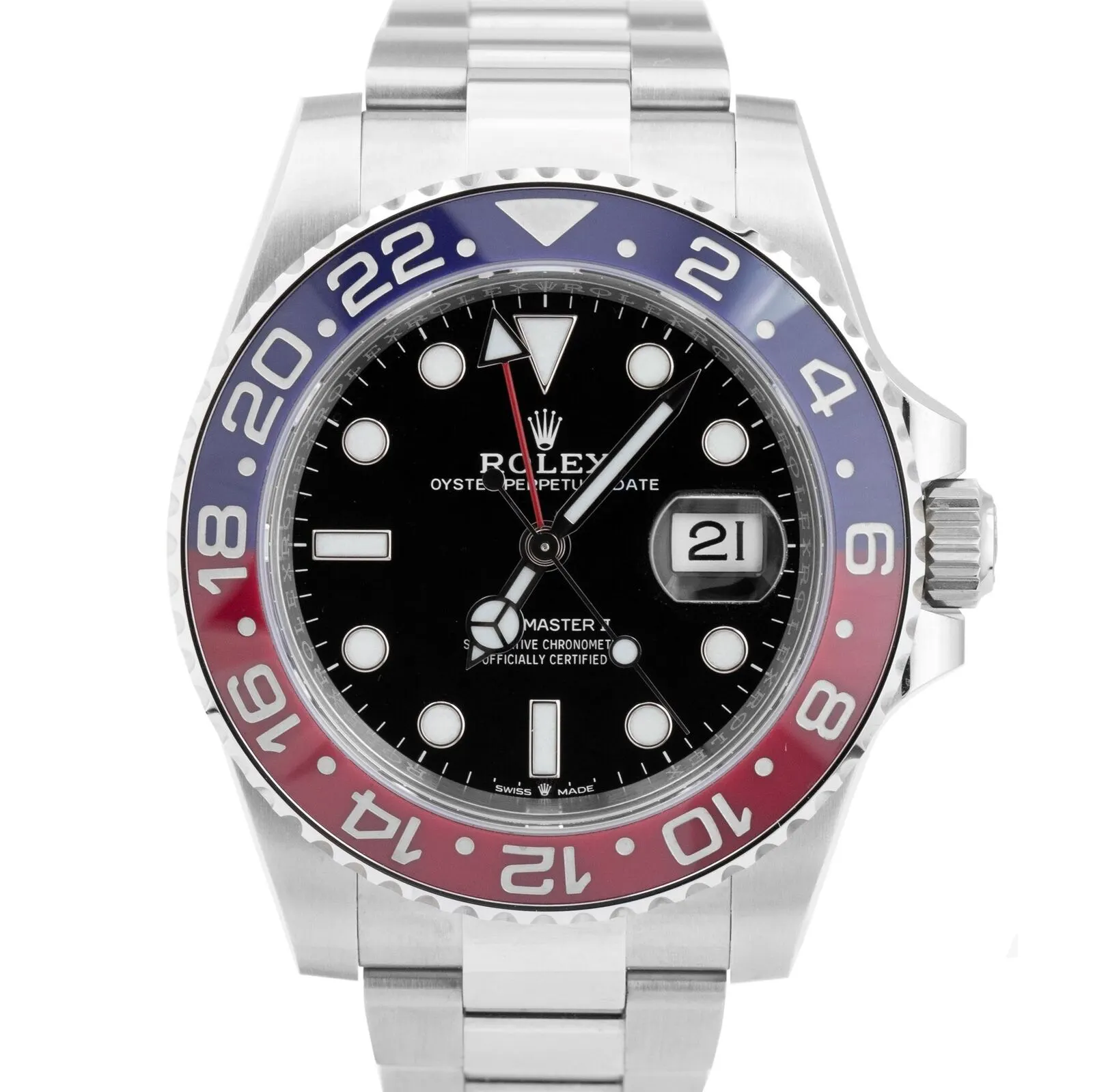 Rolex GMT-Master II "Pepsi" / Oyster 126710BLRO-0002 Listing Image