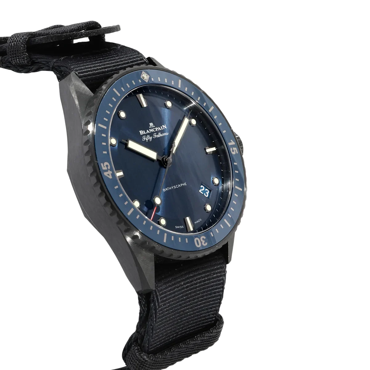 Blancpain Fifty Fathoms Bathyscaphe Bucherer Blue - Limited to 188 5000 0140 NAOA Listing Image 3