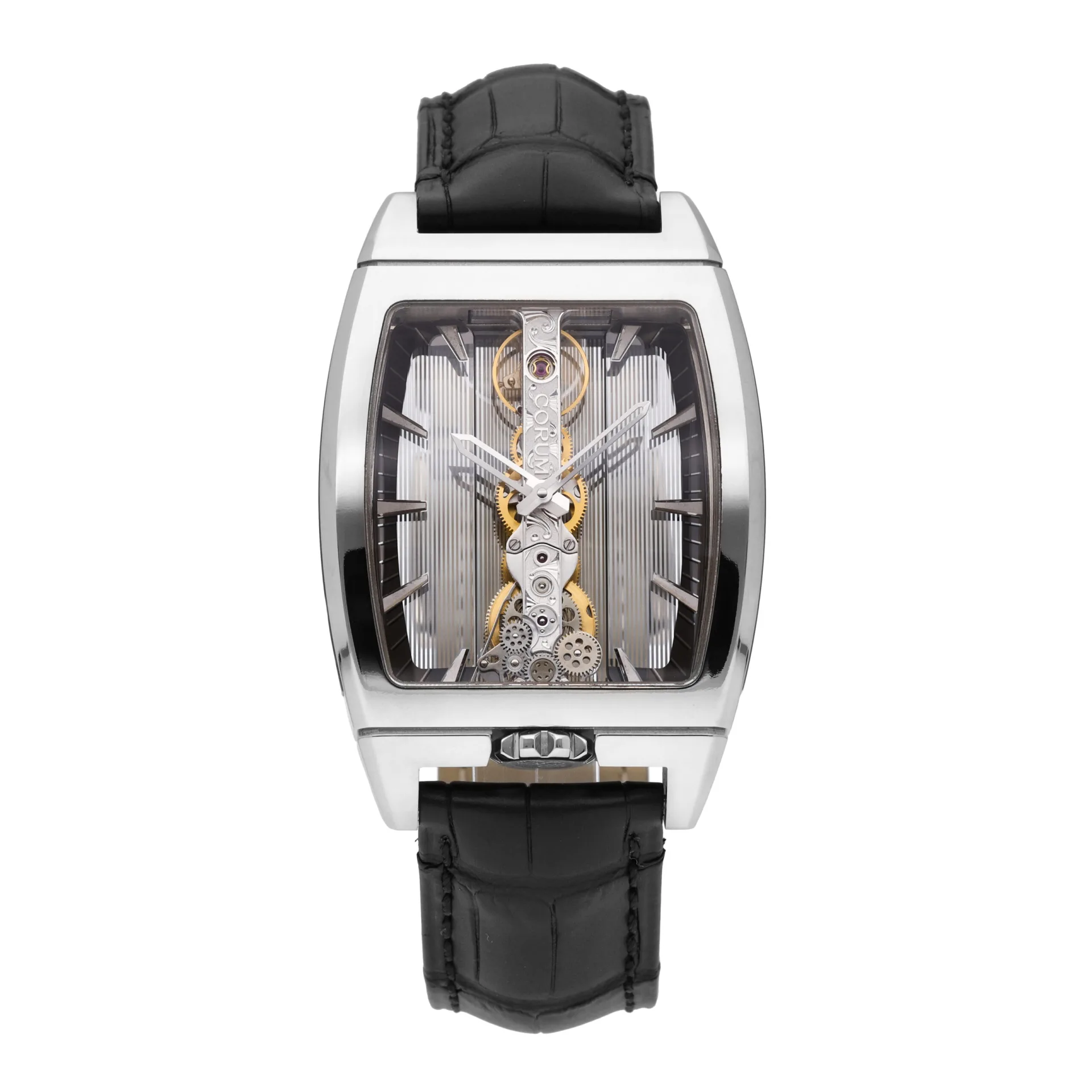 Corum Golden Bridge Classic White Gold / Skeletonized / Strap 113.165.59/0001 GL10G