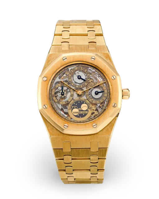 Audemars Piguet  Royal Oak Skeletonized Perpetual Calendar / Yellow Gold  25636BA  Model Image