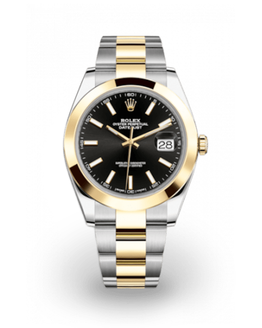 2023 Rolex Datejust 41mm 126333 Two-Tone Jubilee Black Stick
