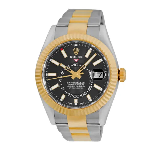 Rolex Sky-Dweller Two-Tone / Black / Oyster 326933-0002 Listing Image 1
