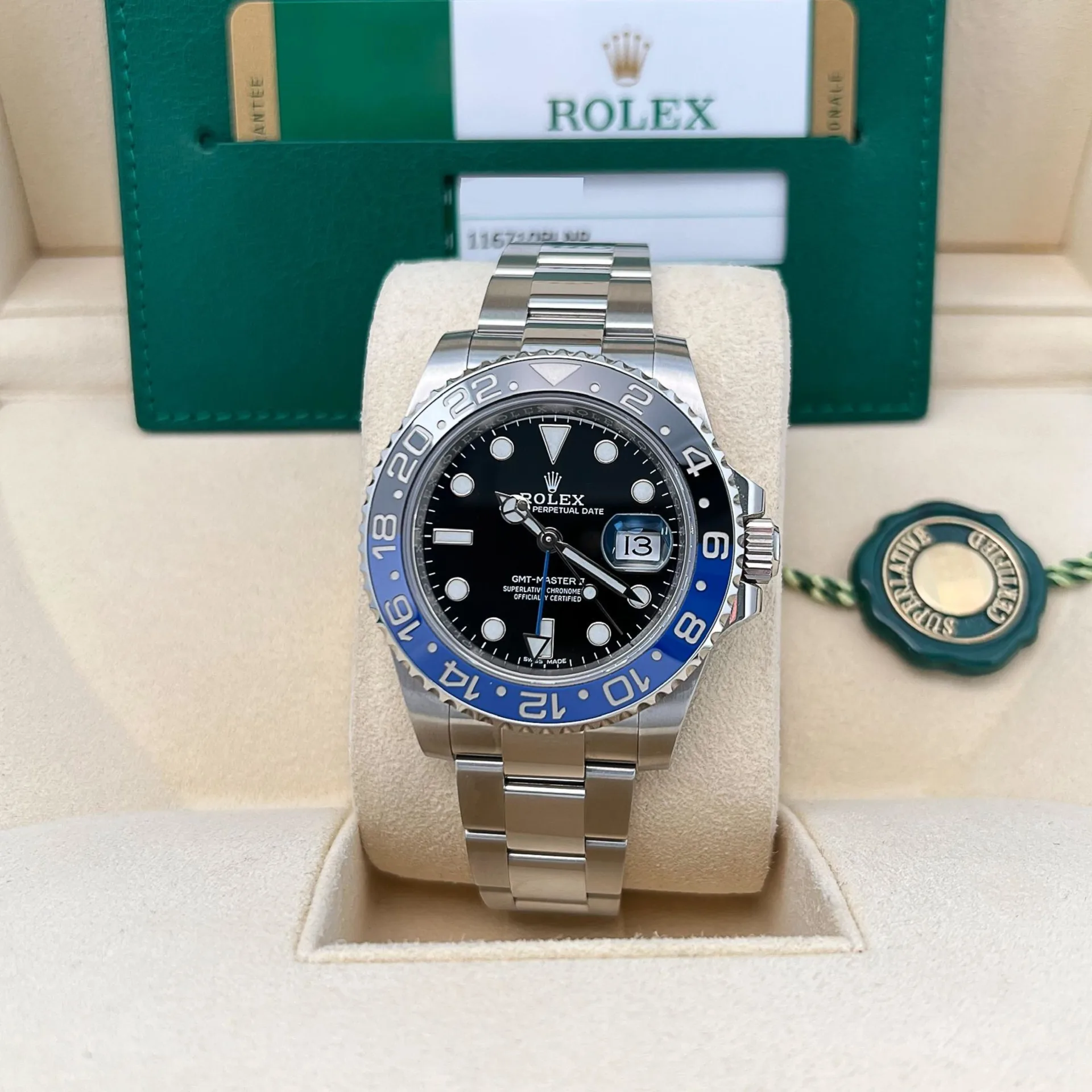 2018 Rolex GMT-Master II "Batman" 116710BLNR Listing Image