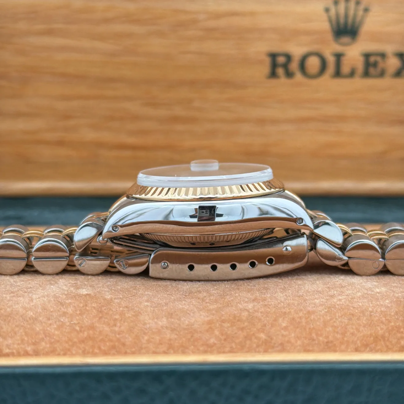 Auction: 1992 Rolex Datejust 26 Two-Tone / Fluted / Silvered