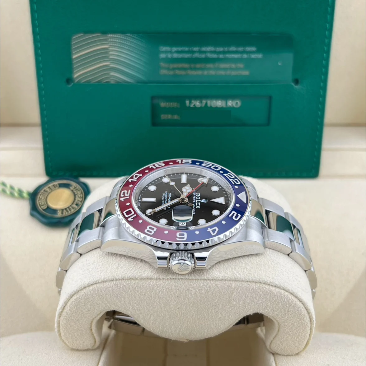 2021 Rolex GMT-Master II "Pepsi" / Oyster 126710BLRO-0002 Listing Image 3