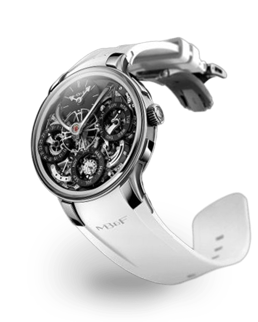 MB&F Legacy Machine Perpetual Evo Black Watches Bezel