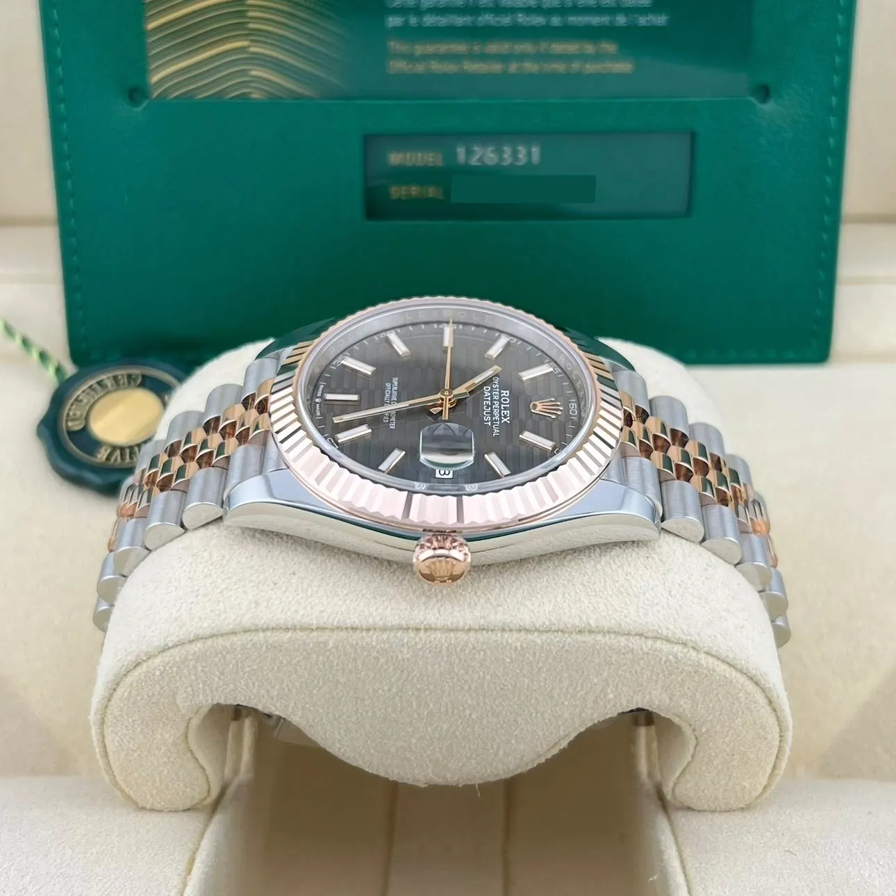 2023 Rolex Datejust 41 Two-Tone / Fluted / Fluted-Motif / Jubilee 126331-0020 Listing Image 4