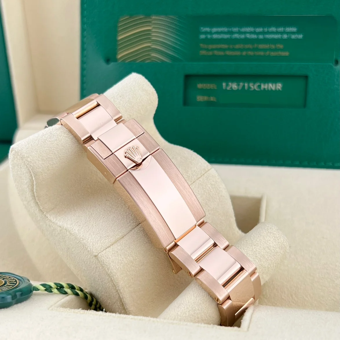 2023 Rolex GMT-Master II Rose Gold 126715CHNR-0001 Listing Image 4