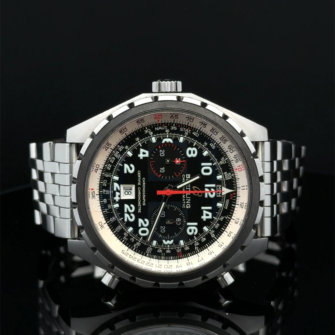 Breitling Breitling Chrono-Matic 24 Steel / Black / Bracelet - Limited to 1000 Pieces A22360