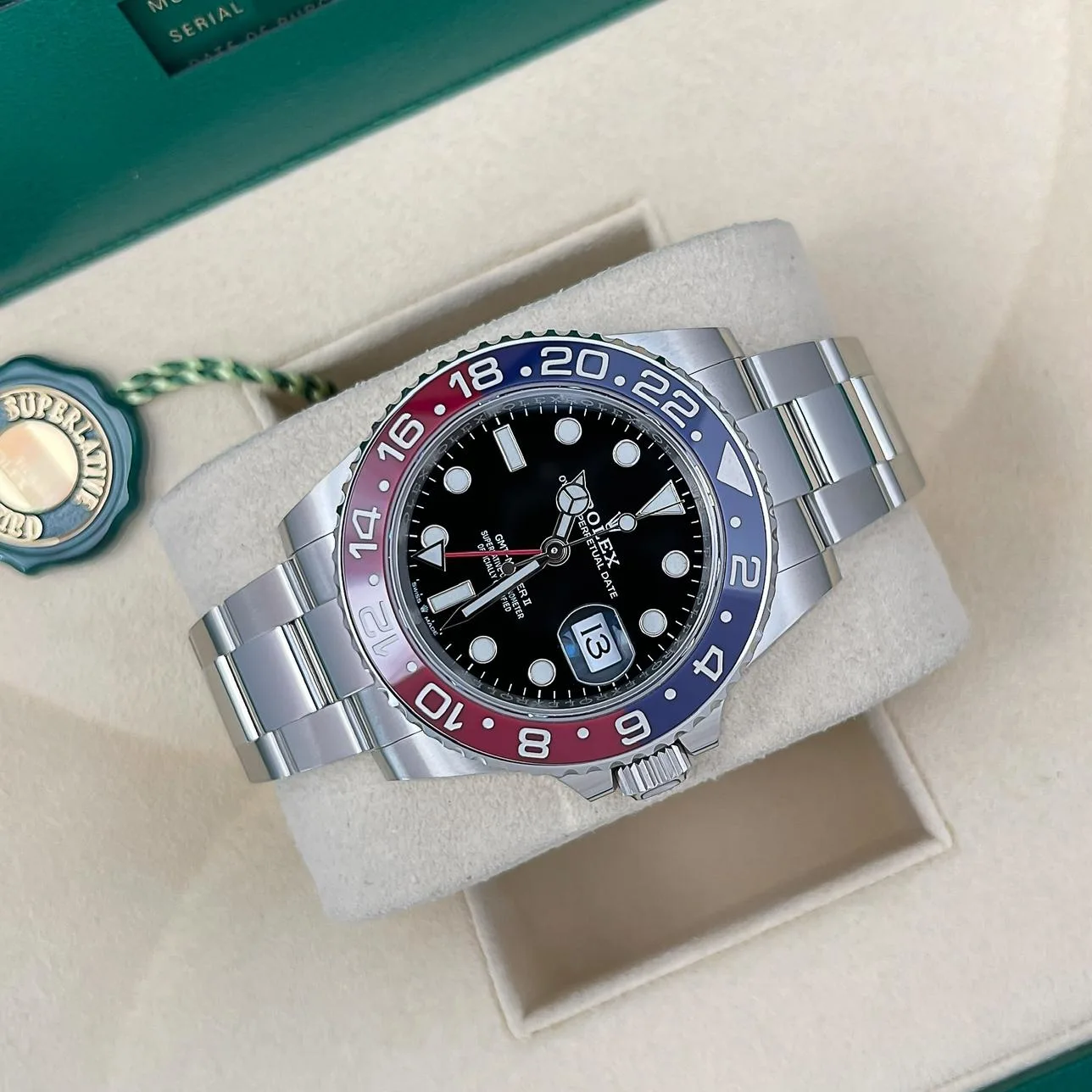 2022 Rolex GMT-Master II "Pepsi" / Oyster 126710BLRO-0002 Listing Image 3