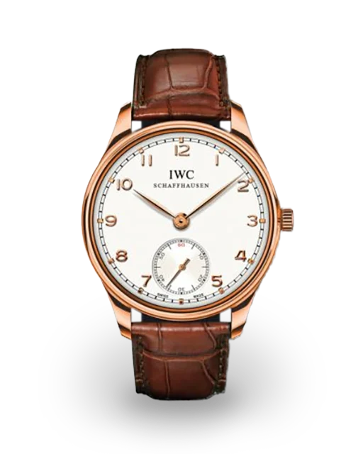 IWC Portuguese Hand-Wound Rose Gold Boutique Edition IW5454-09  Model Image