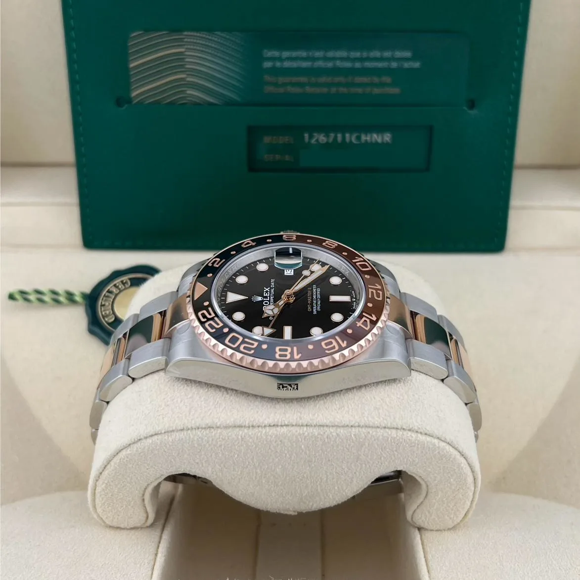 2023 Rolex GMT-Master II "Root Beer" 126711CHNR-0002 Listing Image 3