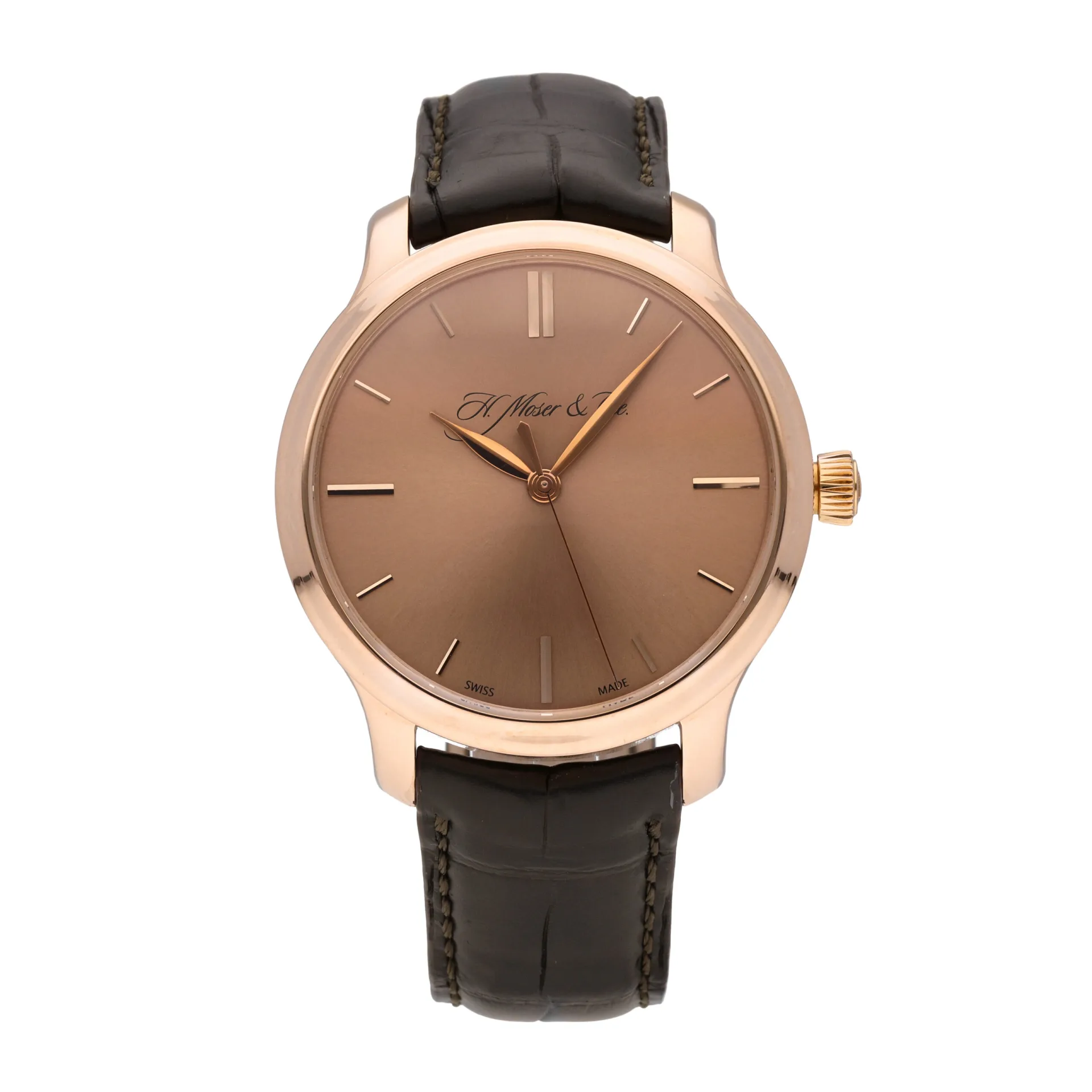 H. Moser & Cie Endeavour Centre Seconds Rose Gold  / Salmon 1343