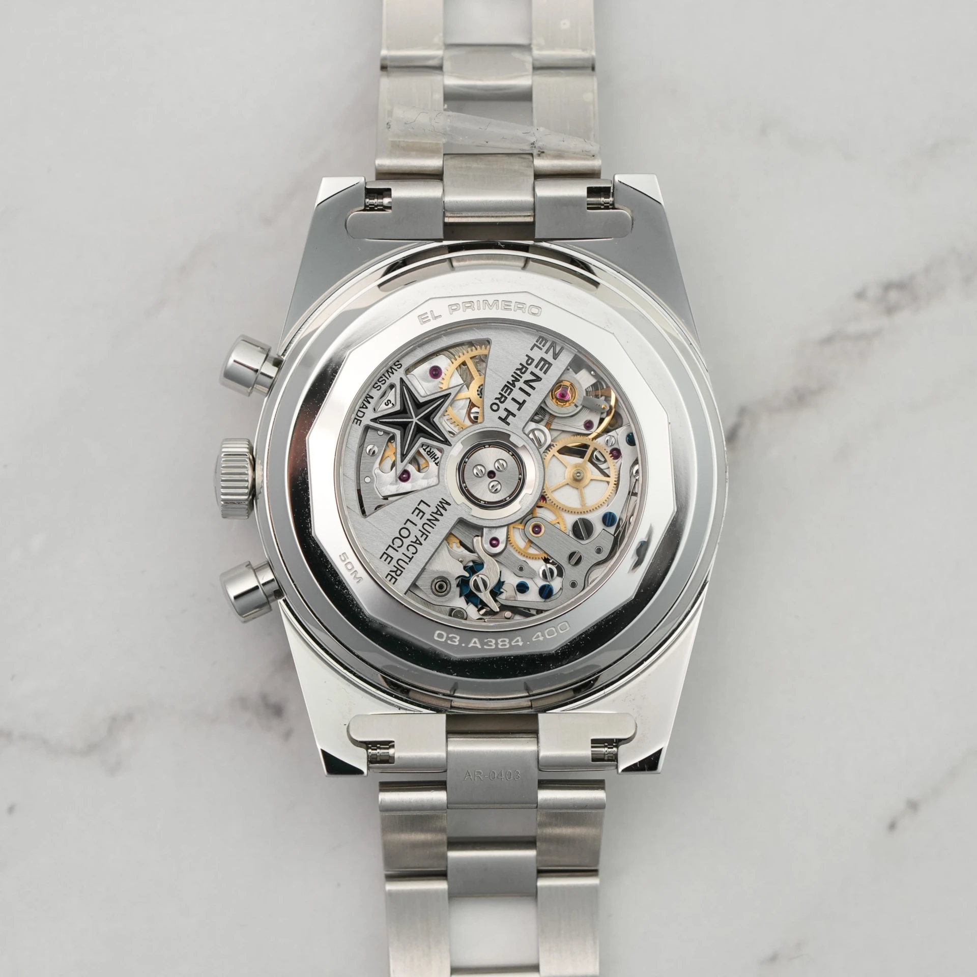 Auction: Zenith El Primero A384 Revival 50th Anniversary El