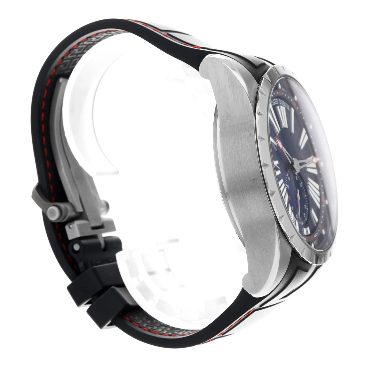 2022 Roger Dubuis Excalibur 45 Titanium / Blue / Roman / Rubber DBEX0602 Listing Image 3
