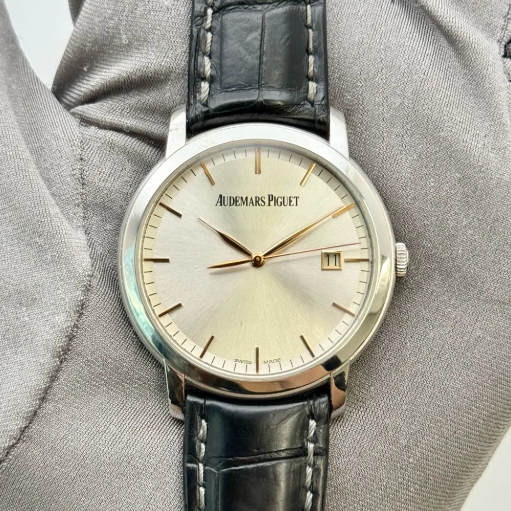 Audemars Piguet Jules Audemars 39 White Gold / Silvered 15170BC.OO.A002CR.01